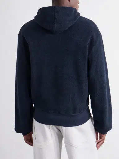 ADON Cotton-Velour Zip-Up Hoodie - Men | Thumbnail 4 ADON Cotton-Velour Zip-Up Hoodie - Men | Thumbnail 4