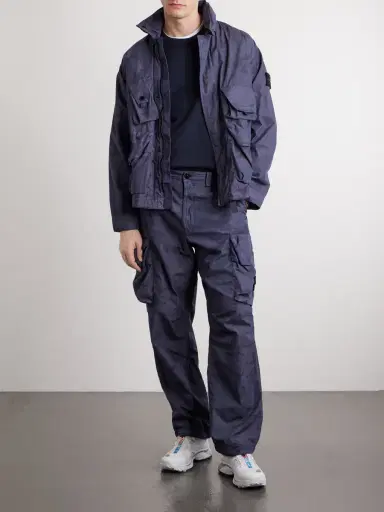 Stone Island Camouflage-Print Cotton-Blend Ripstop Jacket - Men | Thumbnail 2 Stone Island Camouflage-Print Cotton-Blend Ripstop Jacket - Men | Thumbnail 2