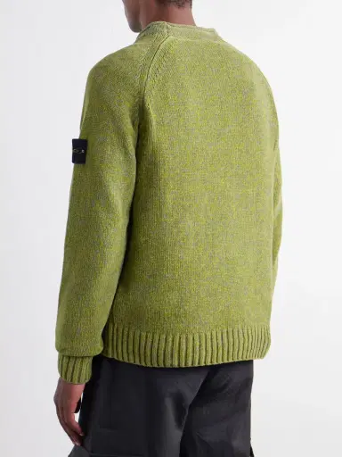 Stone Island Cotton-Mouliné Sweater - Men | Thumbnail 4 Stone Island Cotton-Mouliné Sweater - Men | Thumbnail 4