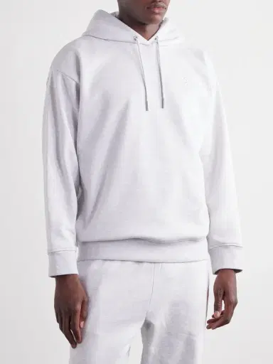 ON Club Collective Logo-Embroidered Cotton-Blend Jersey Hoodie - Men | Thumbnail 3 ON Club Collective Logo-Embroidered Cotton-Blend Jersey Hoodie - Men | Thumbnail 3
