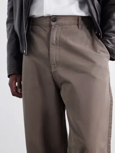 AGOLDE Warwick Wide-Leg Recycled-Cotton Twill Trousers - Men | Thumbnail 5 AGOLDE Warwick Wide-Leg Recycled-Cotton Twill Trousers - Men | Thumbnail 5