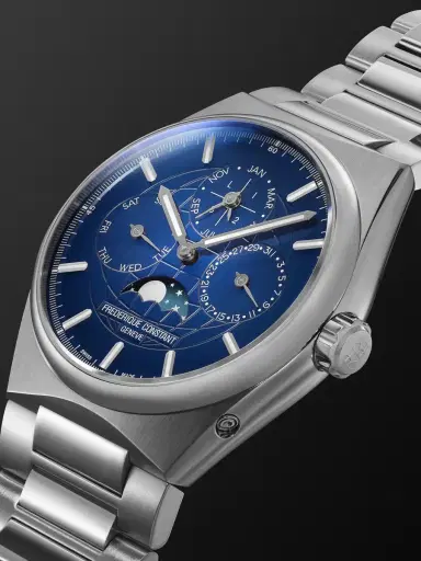 Frederique Constant Highlife Automatic Perpetual Calendar Moon-Phase Stainless Steel Watch, Ref. FC-775N4NH6B - Men | Thumbnail 4 Frederique Constant Highlife Automatic Perpetual Calendar Moon-Phase Stainless Steel Watch, Ref. FC-775N4NH6B - Men | Thumbnail 4