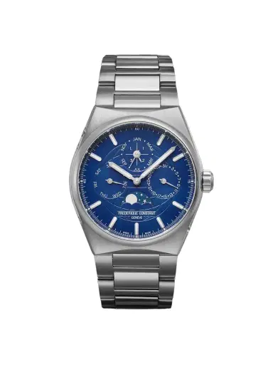 Frederique Constant Highlife Automatic Perpetual Calendar Moon-Phase Stainless Steel Watch, Ref. FC-775N4NH6B - Men | Thumbnail 1 Frederique Constant Highlife Automatic Perpetual Calendar Moon-Phase Stainless Steel Watch, Ref. FC-775N4NH6B - Men | Thumbnail 1