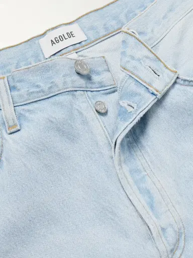 AGOLDE Anson Straight-Leg Frayed Denim Shorts - Men | Thumbnail 6 AGOLDE Anson Straight-Leg Frayed Denim Shorts - Men | Thumbnail 6
