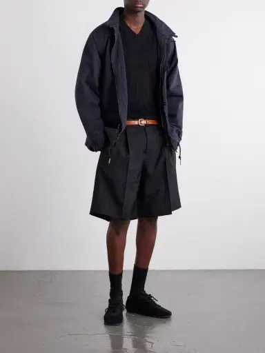 mfpen Wide-Leg Wool Shorts - Men | Thumbnail 2 mfpen Wide-Leg Wool Shorts - Men | Thumbnail 2
