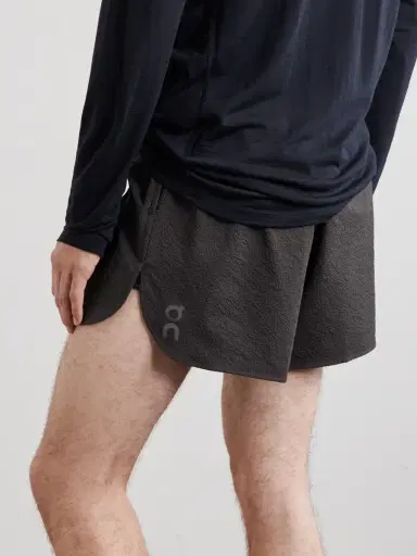 ON Performance Volt Crinkled-Jacquard Recycled-Shell Running Shorts - Men | Thumbnail 5 ON Performance Volt Crinkled-Jacquard Recycled-Shell Running Shorts - Men | Thumbnail 5