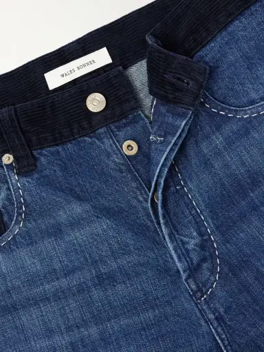 Wales Bonner Straight-Leg Jeans - Men | Thumbnail 6 Wales Bonner Straight-Leg Jeans - Men | Thumbnail 6
