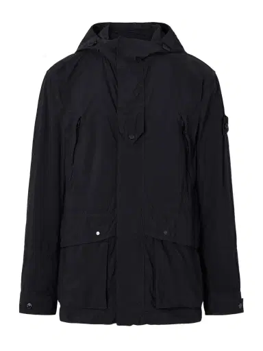Stone Island STONE ISLAND GHOST Logo-Appliquéd Garment-Dyed Shell Hooded Parka - Men | Thumbnail 1 Stone Island STONE ISLAND GHOST Logo-Appliquéd Garment-Dyed Shell Hooded Parka - Men | Thumbnail 1