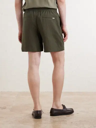 Aimé Leon Dore Straight-Leg Linen Drawstring Shorts - Men | Thumbnail 4 Aimé Leon Dore Straight-Leg Linen Drawstring Shorts - Men | Thumbnail 4