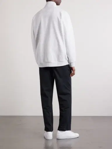 lululemon Steady State Cotton-Blend Jersey Half-Zip Sweatshirt - Men | Thumbnail 4 lululemon Steady State Cotton-Blend Jersey Half-Zip Sweatshirt - Men | Thumbnail 4