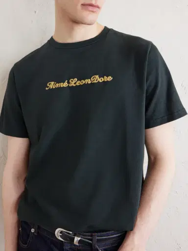 Aimé Leon Dore Logo-Print Cotton-Jersey T-Shirt - Men | Thumbnail 5 Aimé Leon Dore Logo-Print Cotton-Jersey T-Shirt - Men | Thumbnail 5