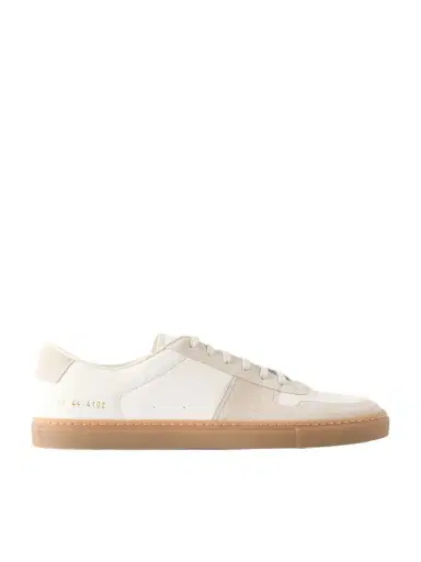 Common Projects BBall Duo Suede-Trimmed Leather Sneakers - Men | Thumbnail 1 Common Projects BBall Duo Suede-Trimmed Leather Sneakers - Men | Thumbnail 1