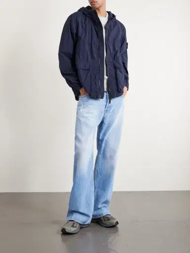 Stone Island Hooded Brushed Recycled-Nylon Parka - Men | Thumbnail 2 Stone Island Hooded Brushed Recycled-Nylon Parka - Men | Thumbnail 2