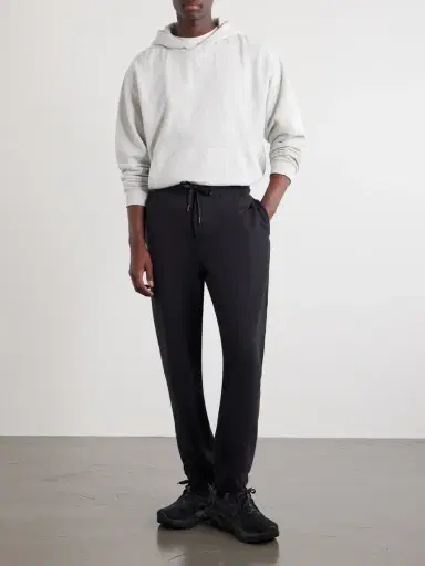 lululemon Steady State Slim-Fit Tapered Cotton-Blend Jersey Sweatpants - Men | Thumbnail 2 lululemon Steady State Slim-Fit Tapered Cotton-Blend Jersey Sweatpants - Men | Thumbnail 2