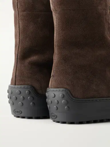 Tod's Winter Gommino Suede Boots - Men | Thumbnail 5 Tod's Winter Gommino Suede Boots - Men | Thumbnail 5