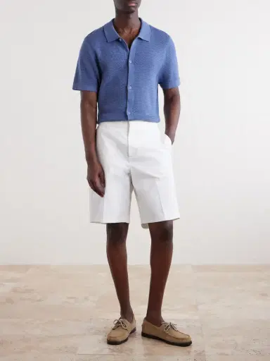 Onia Open-Knit Cotton Shirt - Men | Thumbnail 2 Onia Open-Knit Cotton Shirt - Men | Thumbnail 2