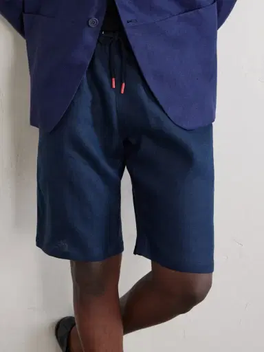 Kiton Drawstring Linen Straight-leg Shorts - Men | Thumbnail 5 Kiton Drawstring Linen Straight-leg Shorts - Men | Thumbnail 5