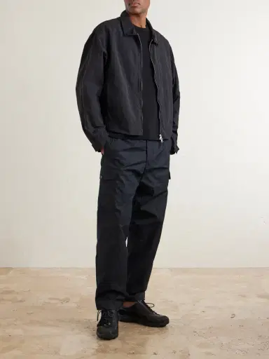 Stone Island STONE ISLAND GHOST Straight-Leg Logo-Appliquéd Cotton-Canvas Cargo Trousers - Men | Thumbnail 2 Stone Island STONE ISLAND GHOST Straight-Leg Logo-Appliquéd Cotton-Canvas Cargo Trousers - Men | Thumbnail 2