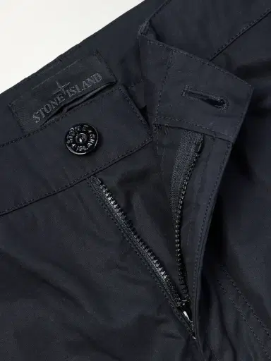 Stone Island STONE ISLAND GHOST Straight-Leg Logo-Appliquéd Cotton-Canvas Cargo Trousers - Men | Thumbnail 6 Stone Island STONE ISLAND GHOST Straight-Leg Logo-Appliquéd Cotton-Canvas Cargo Trousers - Men | Thumbnail 6