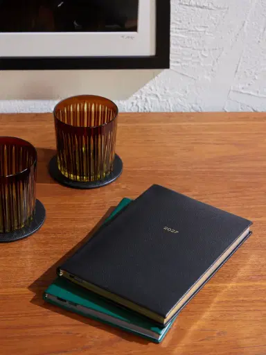 Smythson 2027 Soho Panama Cross-Grain Leather Diary - Men | Thumbnail 2 Smythson 2027 Soho Panama Cross-Grain Leather Diary - Men | Thumbnail 2