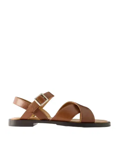 J.M. Weston Leather Sandals - Men | Thumbnail 1 J.M. Weston Leather Sandals - Men | Thumbnail 1