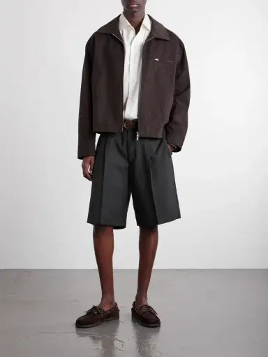 mfpen Straight-Leg Wool Shorts - Men | Thumbnail 2 mfpen Straight-Leg Wool Shorts - Men | Thumbnail 2