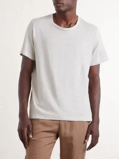 Onia Linen-Blend T-Shirt - Men | Thumbnail 3 Onia Linen-Blend T-Shirt - Men | Thumbnail 3