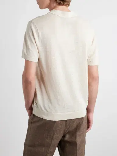 Onia Johnny Linen Polo Shirt - Men | Thumbnail 4 Onia Johnny Linen Polo Shirt - Men | Thumbnail 4
