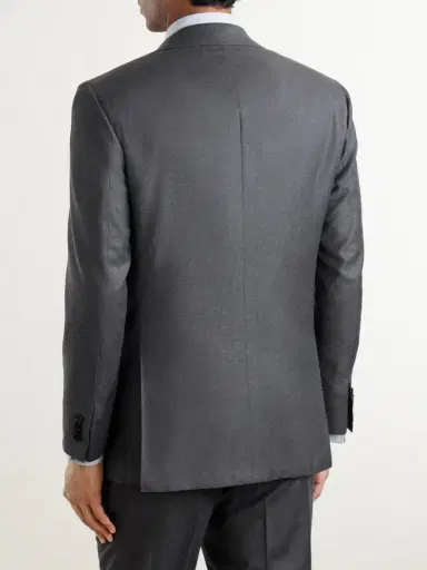 Kiton Brushed Wool Suit Jacket - Men | Thumbnail 4 Kiton Brushed Wool Suit Jacket - Men | Thumbnail 4