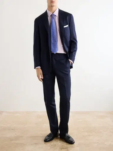 Kiton Straight-Leg Virgin Wool Suit Trousers - Men | Thumbnail 2 Kiton Straight-Leg Virgin Wool Suit Trousers - Men | Thumbnail 2