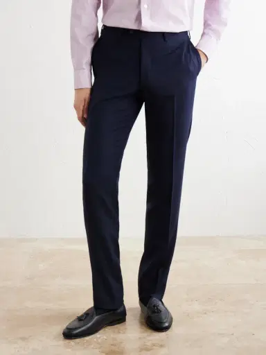 Kiton Straight-Leg Virgin Wool Suit Trousers - Men | Thumbnail 3 Kiton Straight-Leg Virgin Wool Suit Trousers - Men | Thumbnail 3