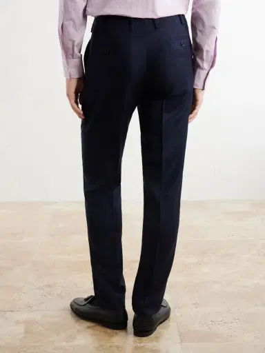 Kiton Straight-Leg Virgin Wool Suit Trousers - Men | Thumbnail 4 Kiton Straight-Leg Virgin Wool Suit Trousers - Men | Thumbnail 4