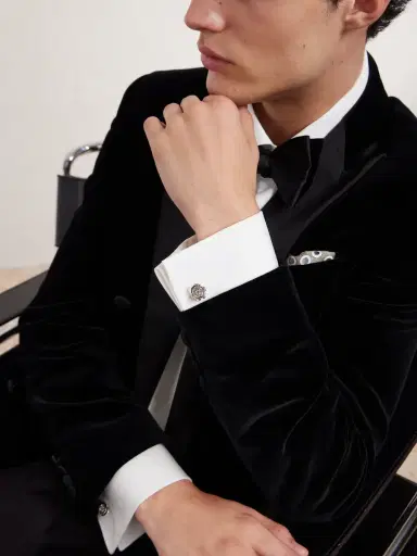 Montblanc Romeo & Juliet Silver Cufflinks - Men | Thumbnail 2 Montblanc Romeo & Juliet Silver Cufflinks - Men | Thumbnail 2