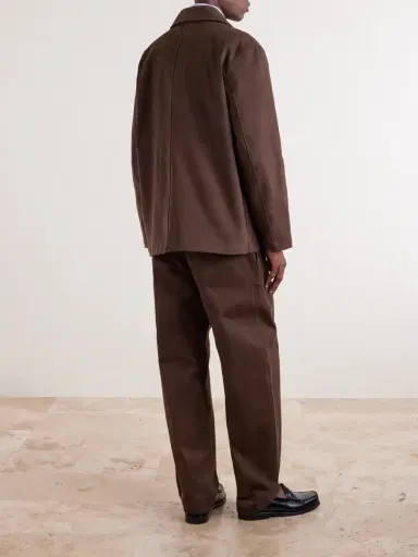 De Bonne Facture Straight-Leg Cotton-Twill Suit Trousers - Men | Thumbnail 4 De Bonne Facture Straight-Leg Cotton-Twill Suit Trousers - Men | Thumbnail 4