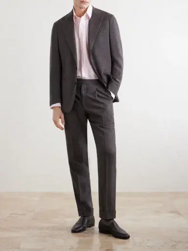 Anderson & Sheppard Linen Shirt - Men | Thumbnail 2 Anderson & Sheppard Linen Shirt - Men | Thumbnail 2