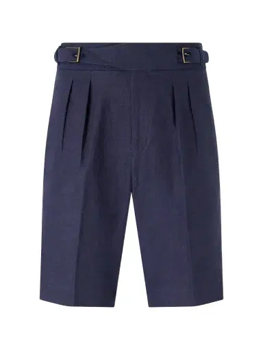 Anderson & Sheppard Gurkha Straight-Leg Wool-Blend Shorts - Men | Thumbnail 1 Anderson & Sheppard Gurkha Straight-Leg Wool-Blend Shorts - Men | Thumbnail 1