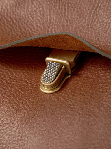 Bleu de Chauffe Full-Grain Leather Backpack - Men | Thumbnail 4 Bleu de Chauffe Full-Grain Leather Backpack - Men | Thumbnail 4