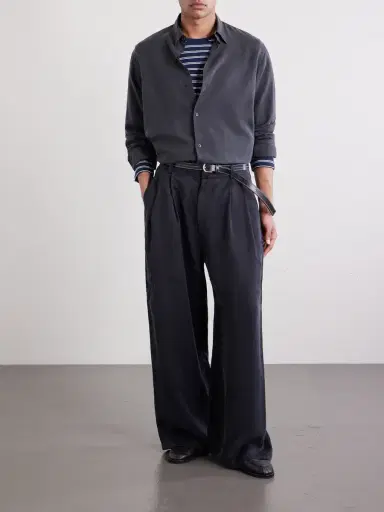 Kaptain Sunshine Silk-Gabardine Shirt - Men | Thumbnail 2 Kaptain Sunshine Silk-Gabardine Shirt - Men | Thumbnail 2