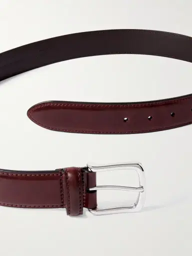 Anderson's 4cm Polished Leather Belt - Men | Thumbnail 2 Anderson's 4cm Polished Leather Belt - Men | Thumbnail 2