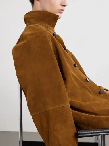 Studio Nicholson Bowe Suede Jacket - Men | Thumbnail 5 Studio Nicholson Bowe Suede Jacket - Men | Thumbnail 5