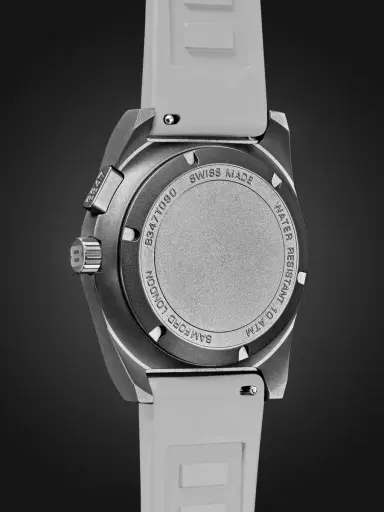 Bamford London B347 Automatic Chronograph 41.5mm Titanium and Rubber Watch, Ref. No. B3TIGRWH.B2RUGR - Men | Thumbnail 4 Bamford London B347 Automatic Chronograph 41.5mm Titanium and Rubber Watch, Ref. No. B3TIGRWH.B2RUGR - Men | Thumbnail 4