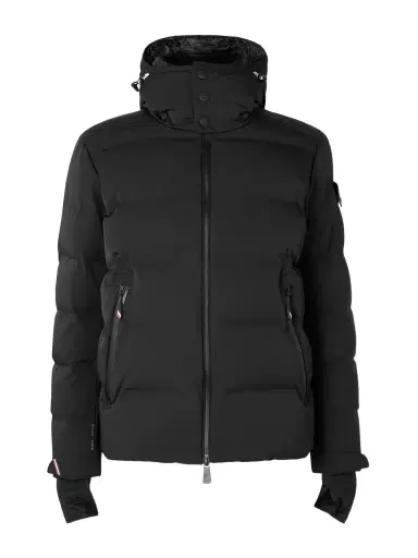 Moncler Grenoble Montgetech Logo-Appliquéd Quilted Stretch-Nylon Hooded Down Ski Jacket - Men | Thumbnail 1 Moncler Grenoble Montgetech Logo-Appliquéd Quilted Stretch-Nylon Hooded Down Ski Jacket - Men | Thumbnail 1