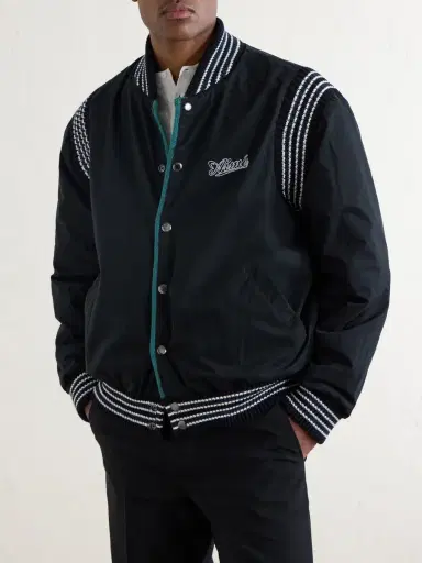 Aimé Leon Dore Reversible Knitted Cotton-Blend Bomber Jacket - Men | Thumbnail 6 Aimé Leon Dore Reversible Knitted Cotton-Blend Bomber Jacket - Men | Thumbnail 6