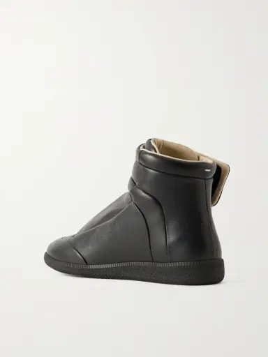 Maison Margiela Future Leather Sneakers - Men | Thumbnail 4 Maison Margiela Future Leather Sneakers - Men | Thumbnail 4