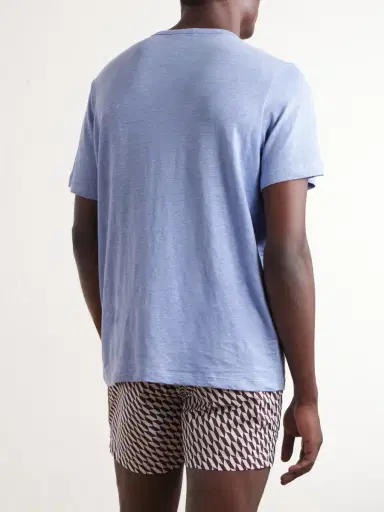 Onia Linen-Blend Jersey T-Shirt - Men | Thumbnail 4 Onia Linen-Blend Jersey T-Shirt - Men | Thumbnail 4