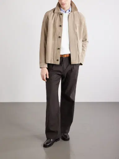 Anderson & Sheppard Cotton Sweater - Men | Thumbnail 2 Anderson & Sheppard Cotton Sweater - Men | Thumbnail 2