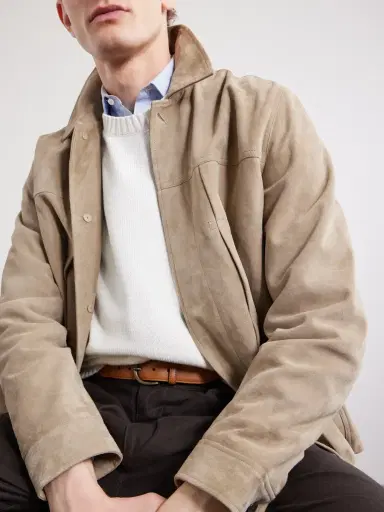 Anderson & Sheppard Cotton Sweater - Men | Thumbnail 5 Anderson & Sheppard Cotton Sweater - Men | Thumbnail 5