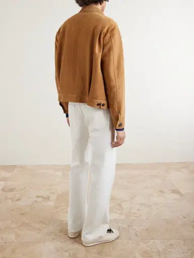 Kaptain Sunshine T-2 Pleated Suede Jacket - Men | Thumbnail 4 Kaptain Sunshine T-2 Pleated Suede Jacket - Men | Thumbnail 4