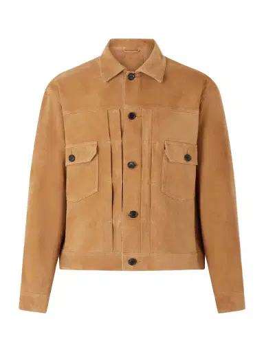 Kaptain Sunshine T-2 Pleated Suede Jacket - Men | Thumbnail 1 Kaptain Sunshine T-2 Pleated Suede Jacket - Men | Thumbnail 1