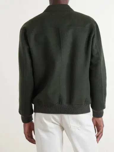 Kiton Brushed Wool and Cashmere-Blend Blouson Jacket - Men | Thumbnail 4 Kiton Brushed Wool and Cashmere-Blend Blouson Jacket - Men | Thumbnail 4